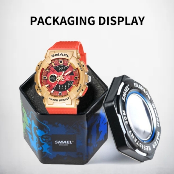 G Style Military Chronograph Digital Sport Watch - Picture 11 of 12